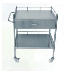 NT-C074-2 Stainless steel treatment cart