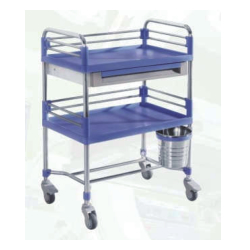 NT-C078-1 Stainless plastic Treatmentcar